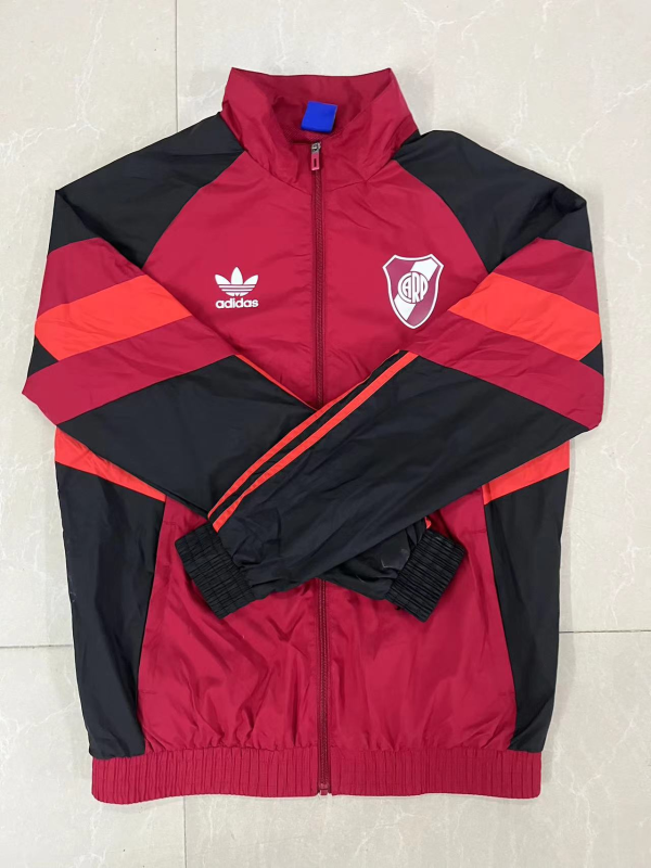 25-26 River Plate Red Windbreaker