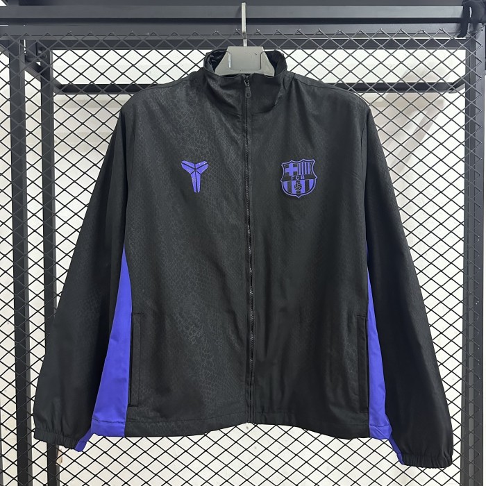 25-26 BAR Black Windbreaker