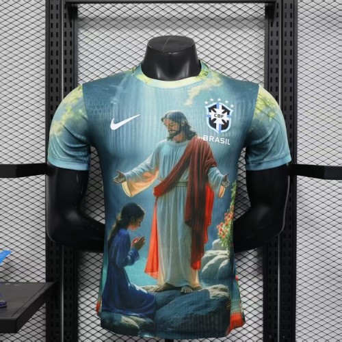 25-26 Brazil Special Edition Player Version Soccer Jersey