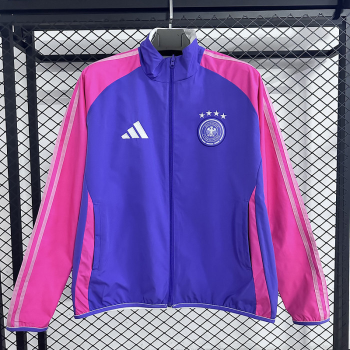 25-26 Germany White & Bule Double Sided Windbreaker (双面风衣)
