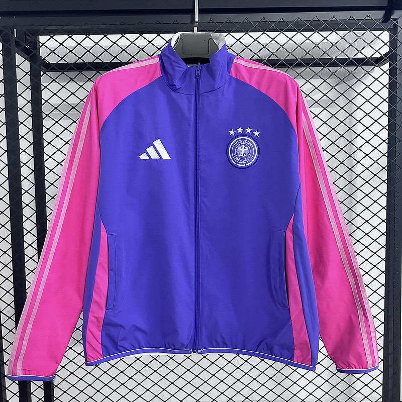 25-26 Germany White & Bule Double Sided Windbreaker (双面风衣)