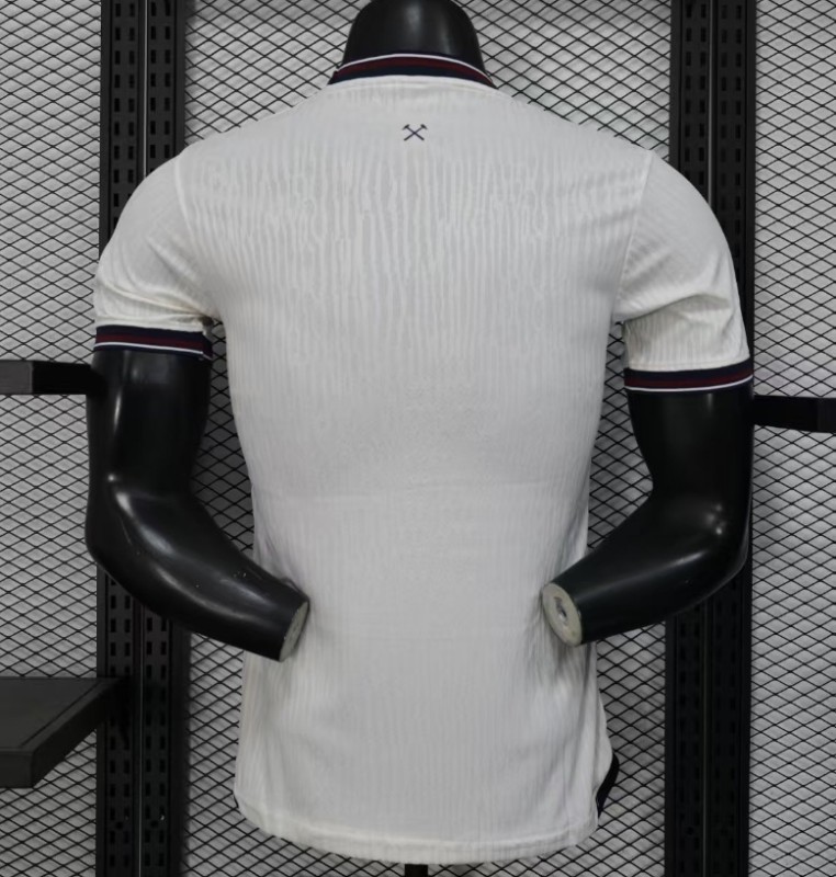 25-26 West Ham Away Player Version Soccer Jersey