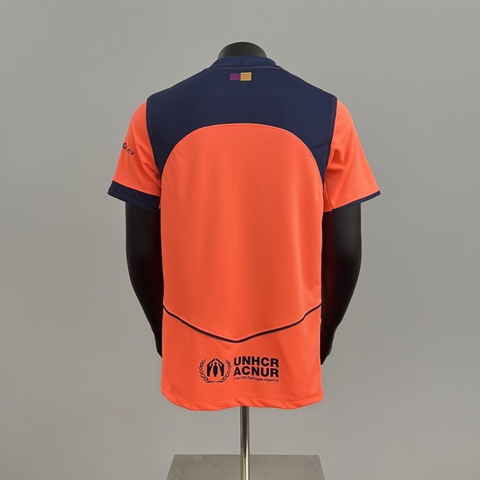 25-26 BAR Second Away Fans Version Soccer Jersey