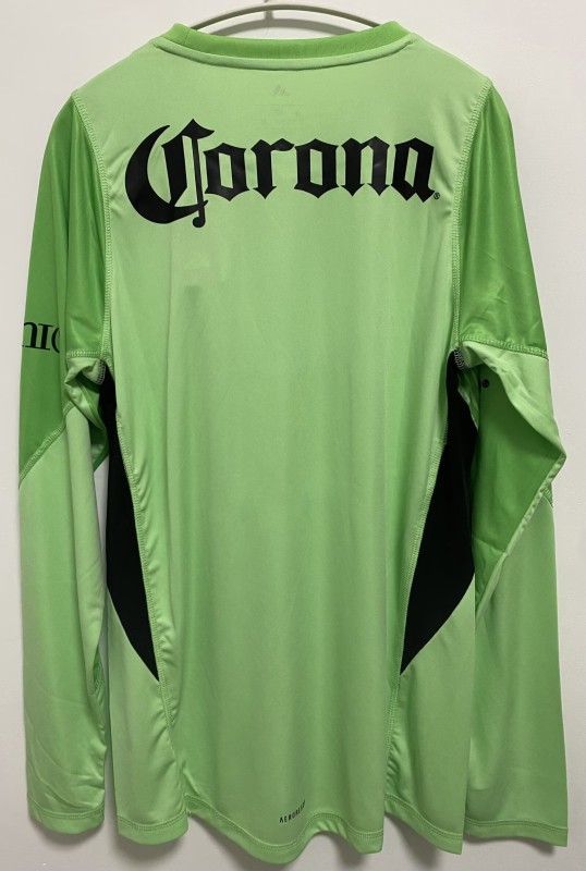 25-26 Club America Green Goalkeeper Long Sleeve Soccer Jersey (长袖)