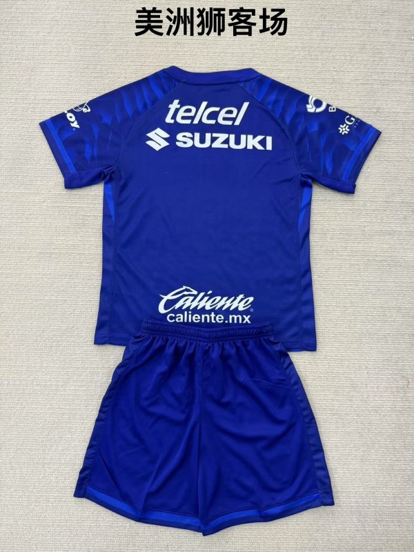 25-26 Pumas UNAM Away Kids Soccer Jersey