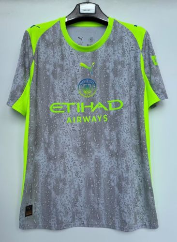 25-26 Man City Second Away Fans Soccer Jersey
