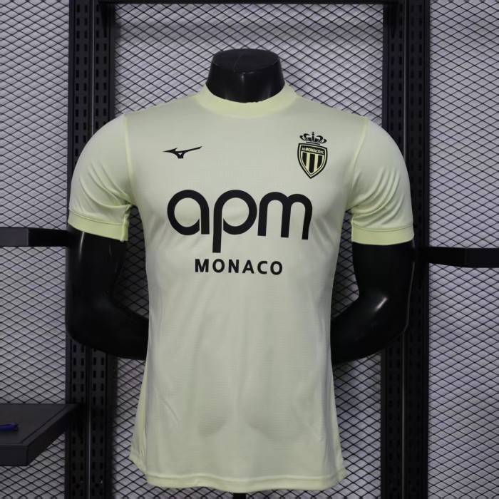 25-26 Monaco Second Away Player Version Soccer Jersey