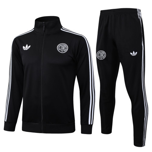 25-26 Germany 125th Anniversary Black Jacket Tracksuit（长拉）