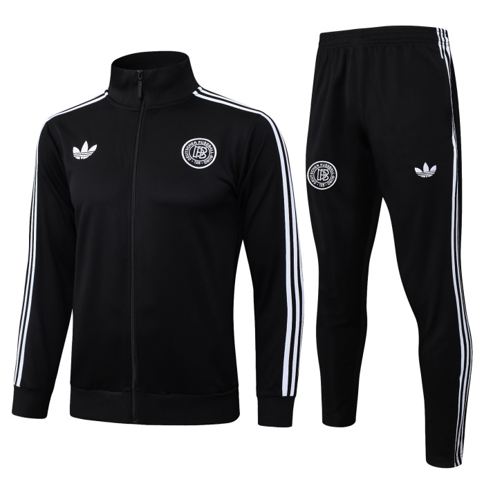 25-26 Germany 125th Anniversary Black Jacket Tracksuit（长拉）