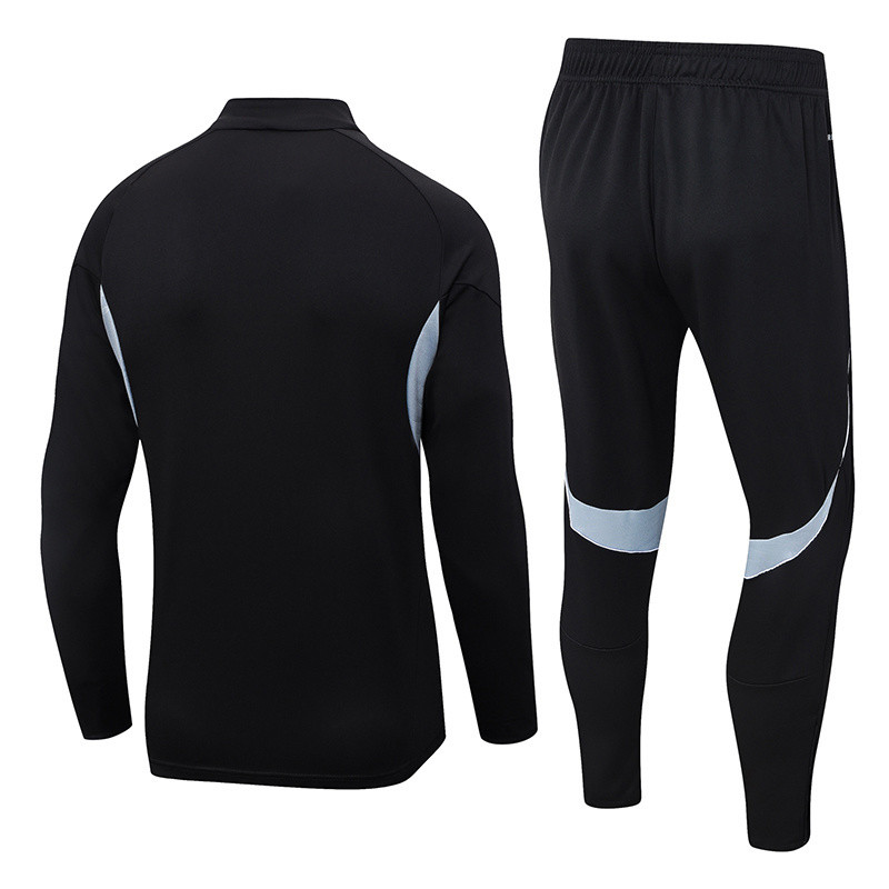 25-26 Germany Black Half Pull Tracksuit (半拉链)