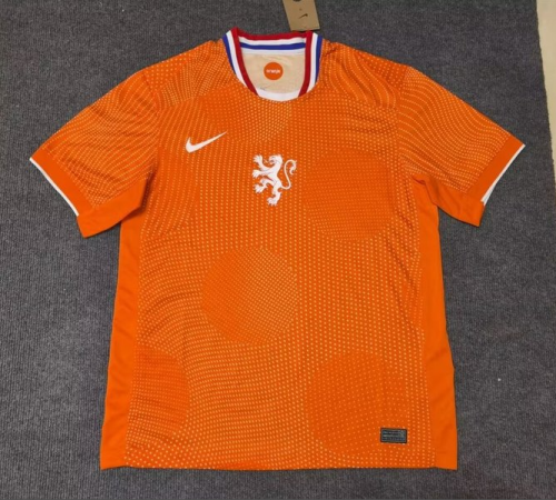 25-26 Netherlands Home Fans Soccer Jersey