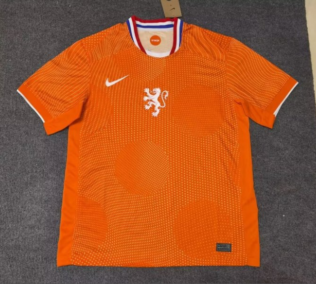 25-26 Netherlands Home Fans Soccer Jersey