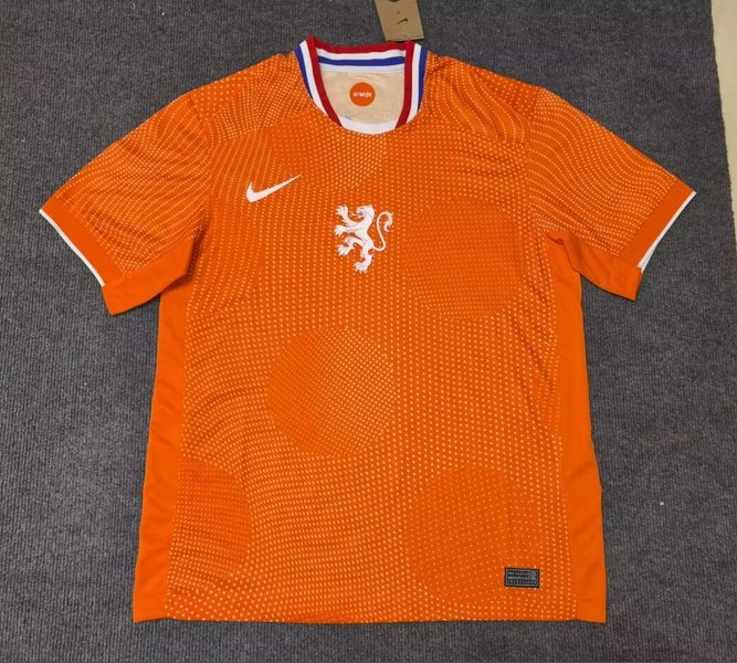 25-26 Netherlands Home Fans Soccer Jersey