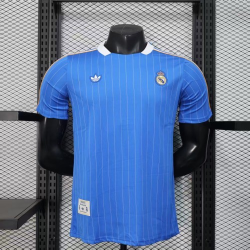 25-26 RMA Blue Casual Edition Player Version Training shirts