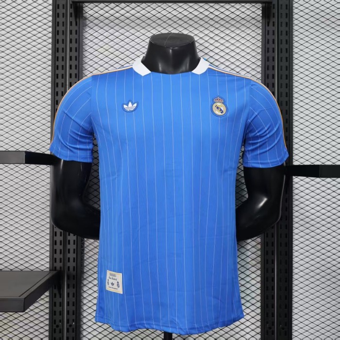 25-26 RMA Blue Casual Edition Player Version Training shirts