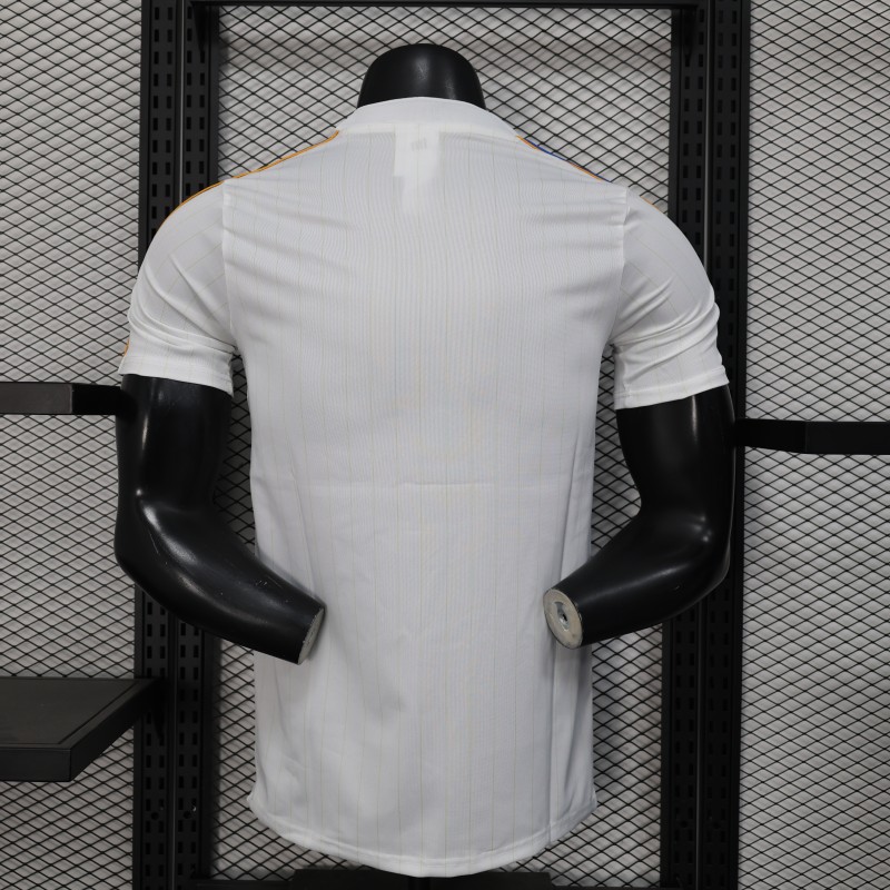 25-26 River White Casual Edition Player Version Training shirts