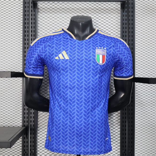 26-27 Italy Home Player Version Soccer Jersey