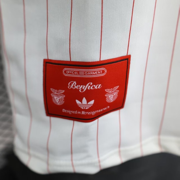 25-26 Benfica White Casual Edition Player Version Training shirts