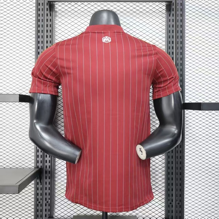 25-26 ARS Brown Red Casual Edition Player Version Training shirts