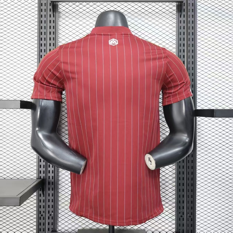 25-26 ARS Brown Red Casual Edition Player Version Training shirts