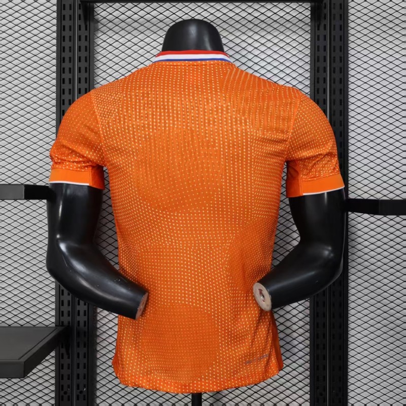 25-26 Netherlands Home Player Version Soccer Jersey