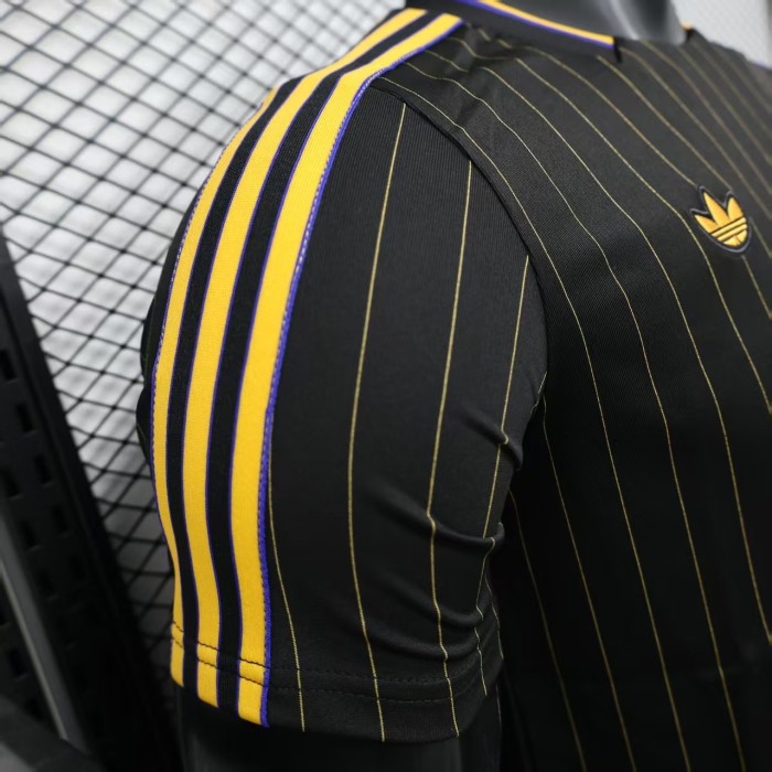 25-26 Man Utd Black Casual Edition Player Version Training shirts