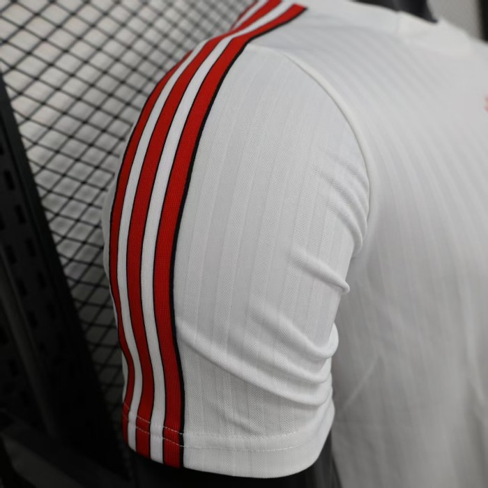 25-26 River White Casual Edition Player Version Training shirts