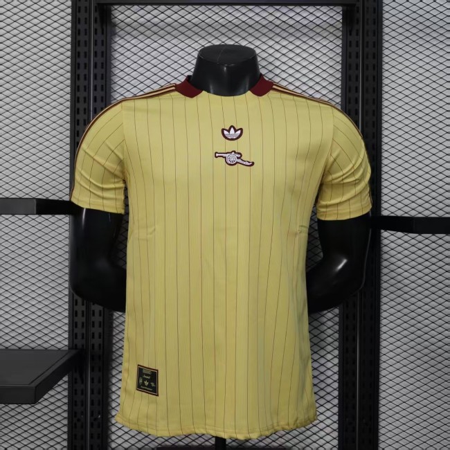 25-26 ARS Yellow Casual Edition Player Version Training shirts