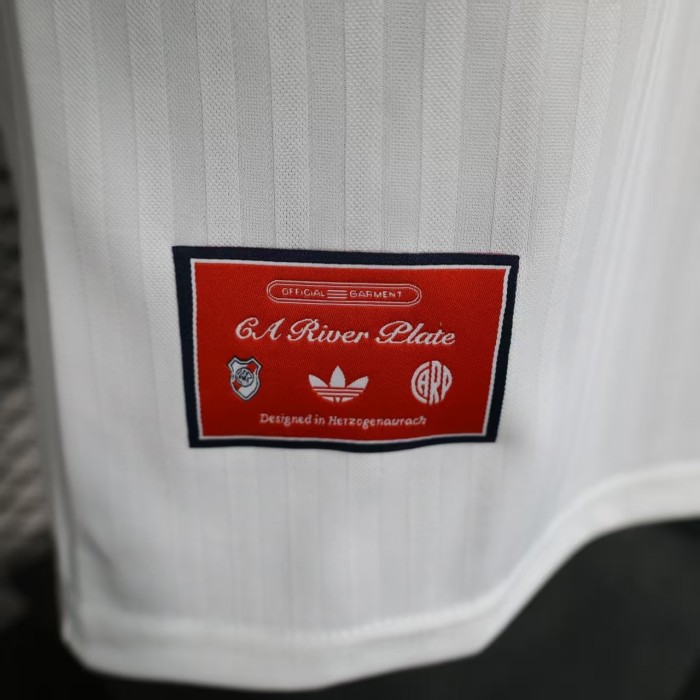 25-26 River White Casual Edition Player Version Training shirts