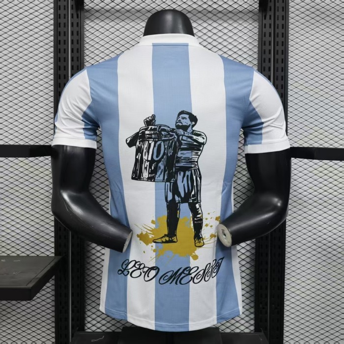 25-26 Argentina Messi Special Edition Player Version Soccer Jersey