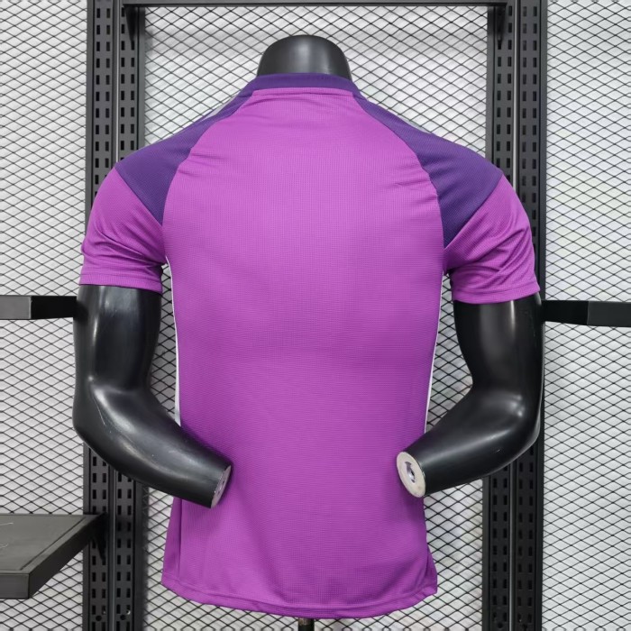 25-26 Argentina Purple Special Edition Player Version Soccer Jersey（带胸前盾）