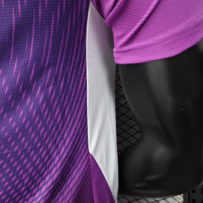 25-26 Argentina Purple Special Edition Player Version Soccer Jersey（带胸前盾）