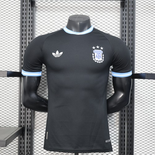 25-26 Argentina Black Special Edition Player Version Soccer Jersey