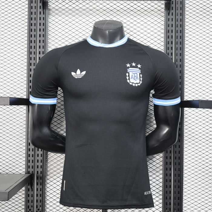 25-26 Argentina Black Special Edition Player Version Soccer Jersey
