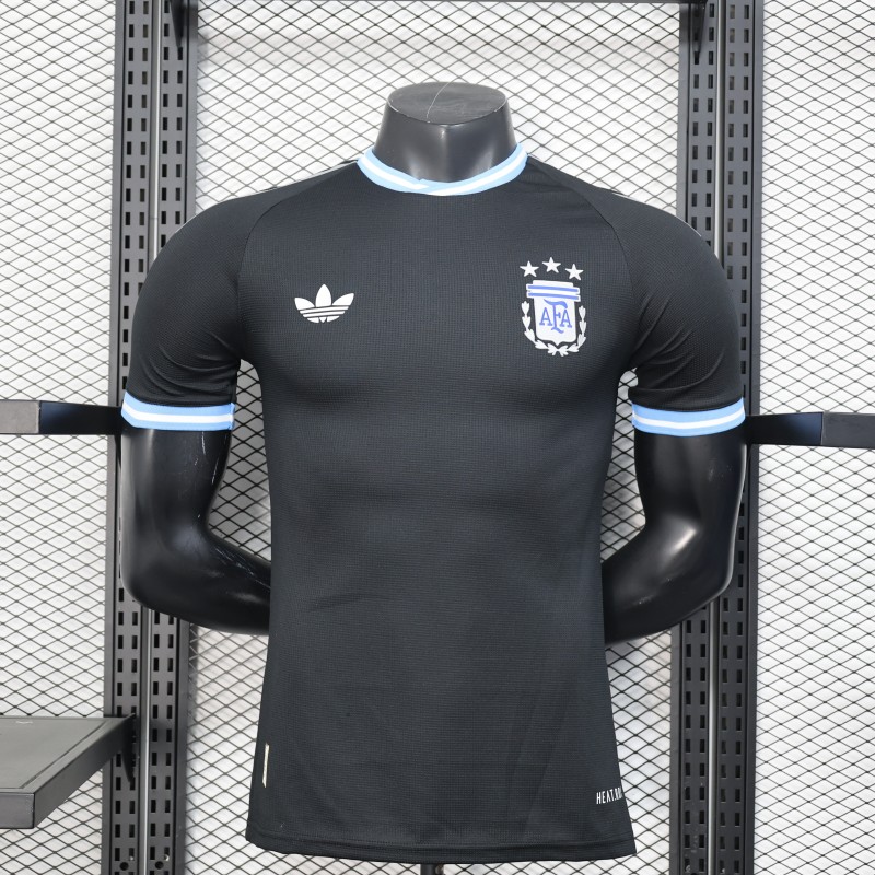25-26 Argentina Black Special Edition Player Version Soccer Jersey