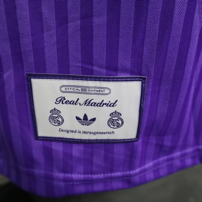 25-26 RMA Purple Casual Edition Player Version Training shirts