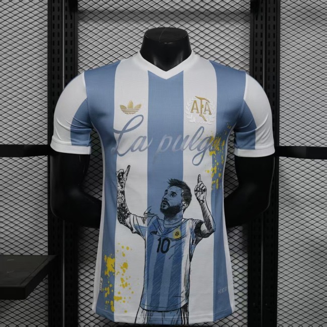 25-26 Argentina Messi Special Edition Player Version Soccer Jersey