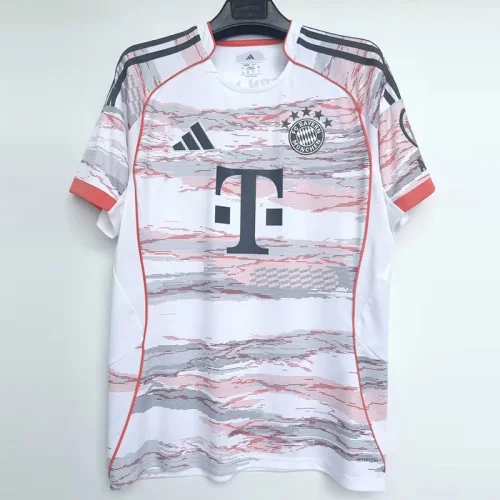 25-26 Bayern Away Fans Soccer Jersey