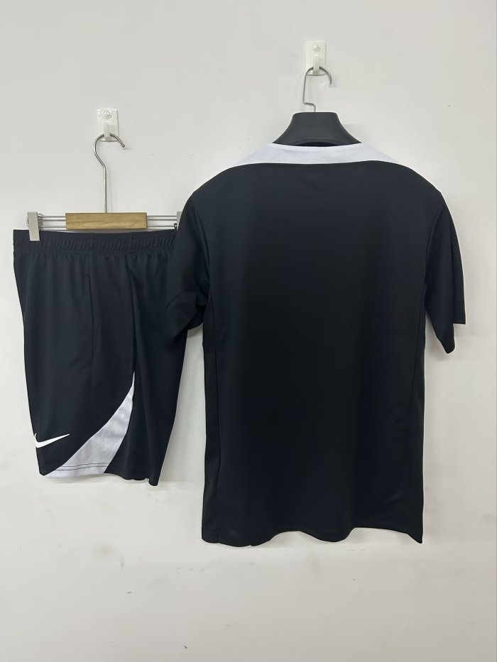 25-26 Brighton Black Training Short Suit