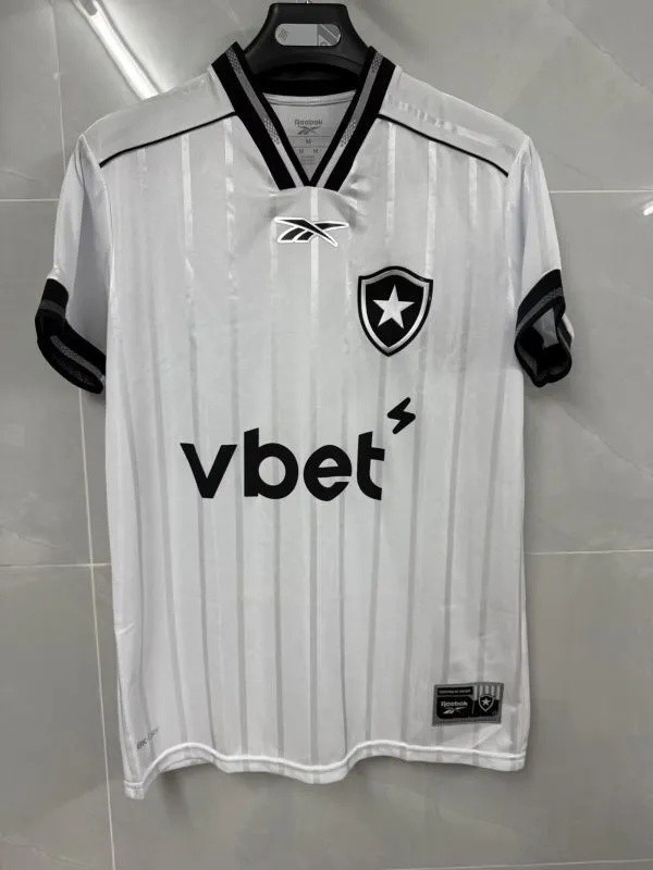 25-26 Botafogo White Fans Soccer Jersey