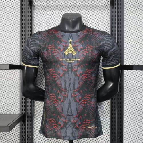 25-26 PSG European Champions Player Version Soccer Jersey