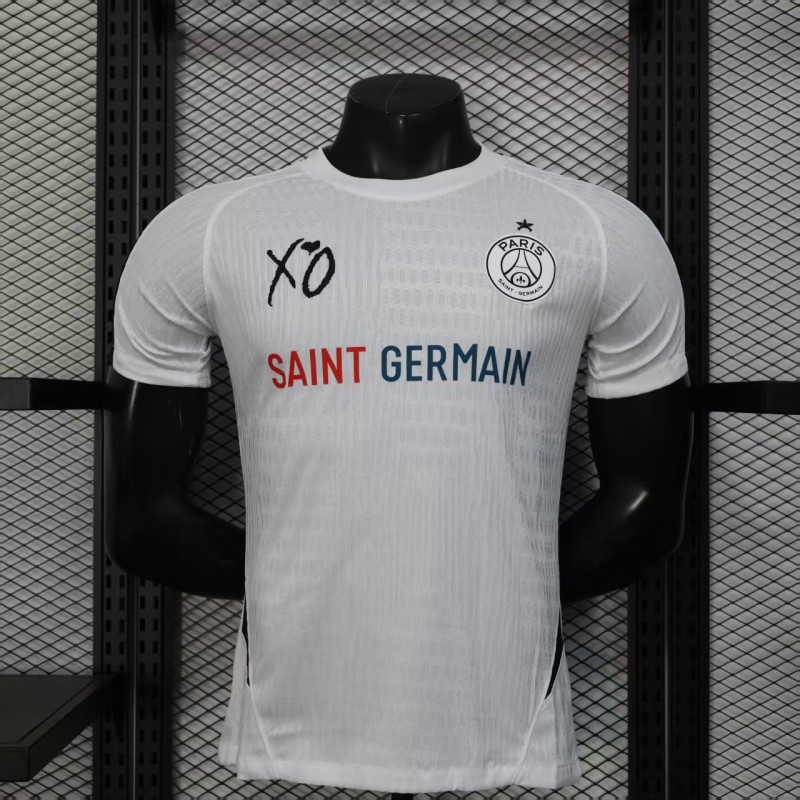 25-26 PSG White Special Edition Player Version Soccer jersey