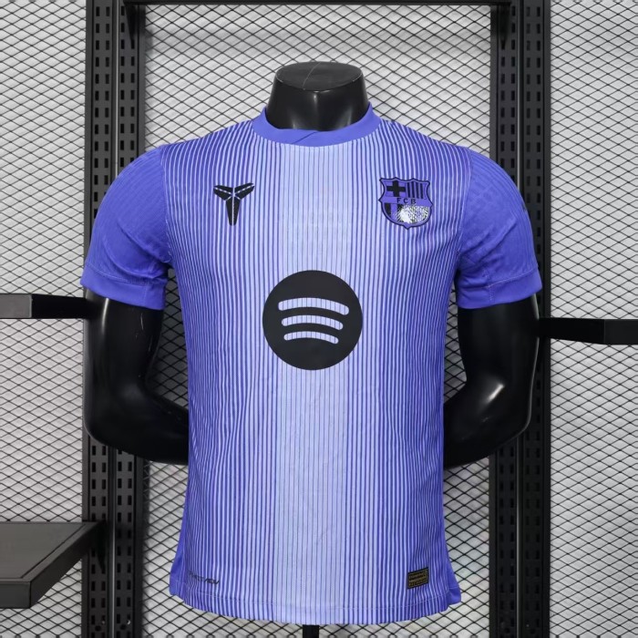 25-26 BAR Purple Special Edition Player Version Training Shirts*条纹