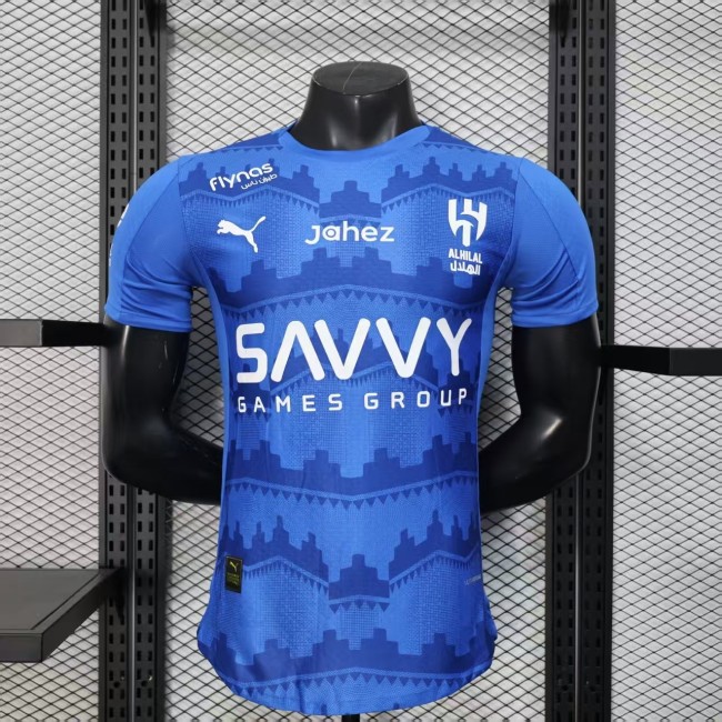 25-26 Al-Hilal Home Player Version Soccer Jersey