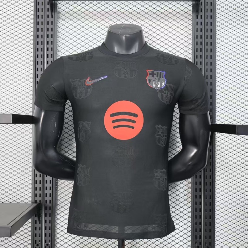 25-26 BAR Black Special Edition Player Version Training Shirts