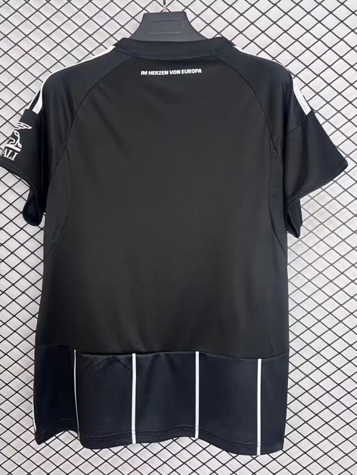 25-26 Frankfurt Black Fans Soccer Jersey
