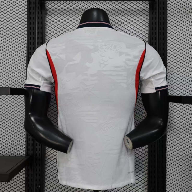 26-27 England Home Player Version Soccer Jersey
