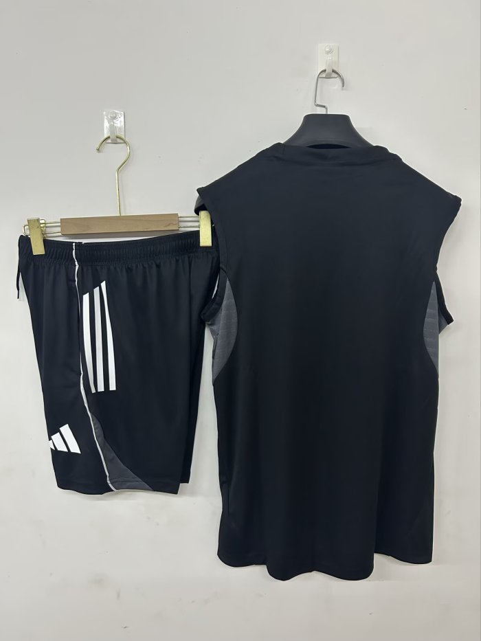 25-26 Frankfurt Black Tank top and shorts suit