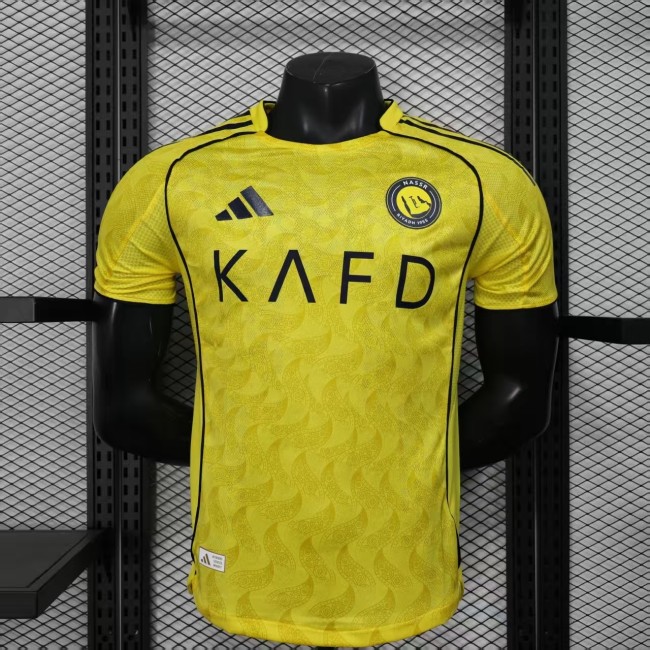 25-26 AL-Nassr Home Player Version Soccer Jersey