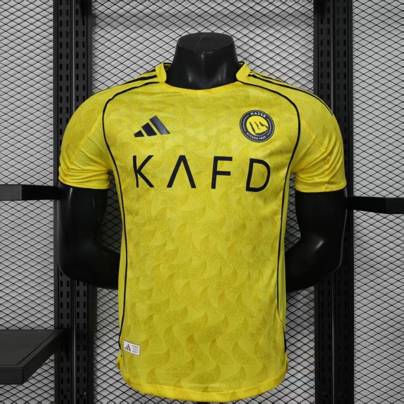 25-26 AL-Nassr Home Player Version Soccer Jersey